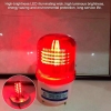 Obrotowa lampa ostrzegawcza 5W 220V czerwona [22050000529]